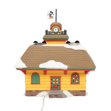 Disney Village Mickey Train Station Light Up Figurine Extra Image 3